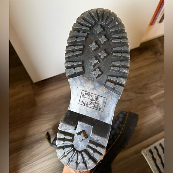 DR MARTENS WOMEN JADON LEOPARD PRINT PLATFORMS BOOTS SIZE W8 / M7, NO BOX, 210$‎ - Picture 4 of 7